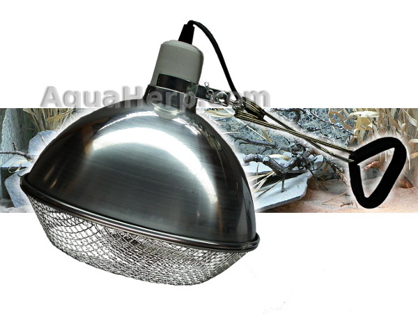 Terrarium Clamp Lamp E27 200W 10” + Basket