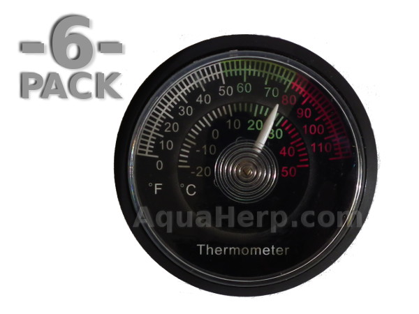 Terrarium Thermometer / 6-PACK