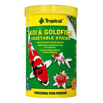 Tropical Koi & Goldfish Vegetable Sticks 1000ml